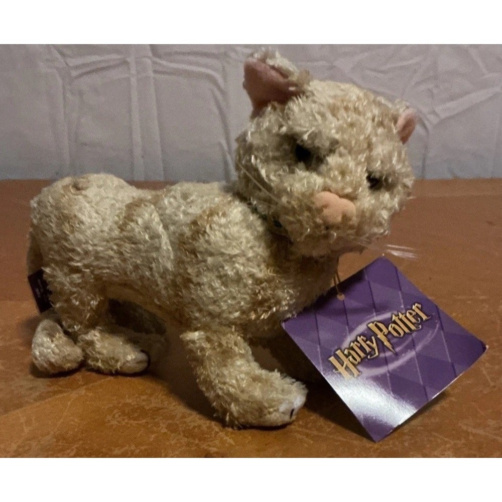 Gund Harry Potter Mrs. Norris 5" Plush Tabby Cat Toy Stuffed Animal NWT